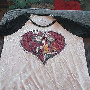 Long sleeve jack and Sally shirt
